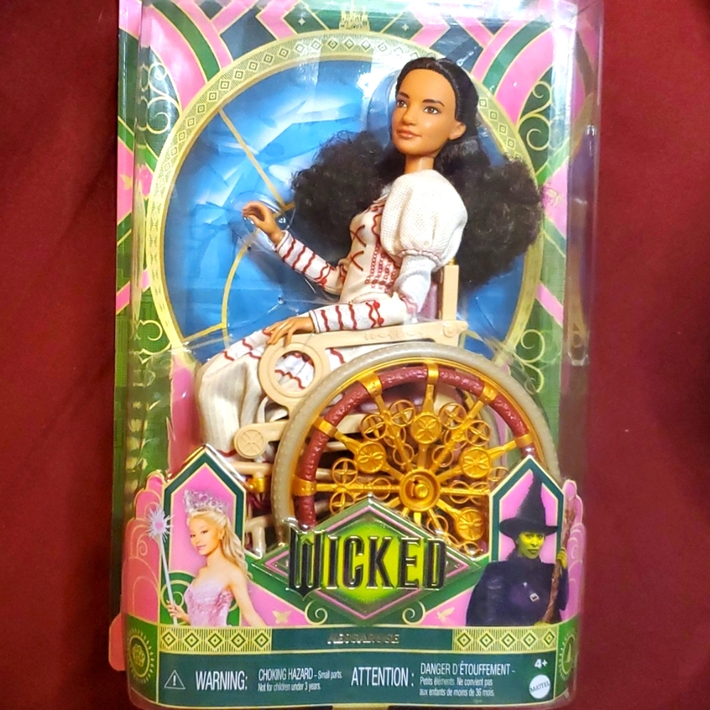Wicked Nessarose Doll in Wheelchair‎ - Picture 2 of 14